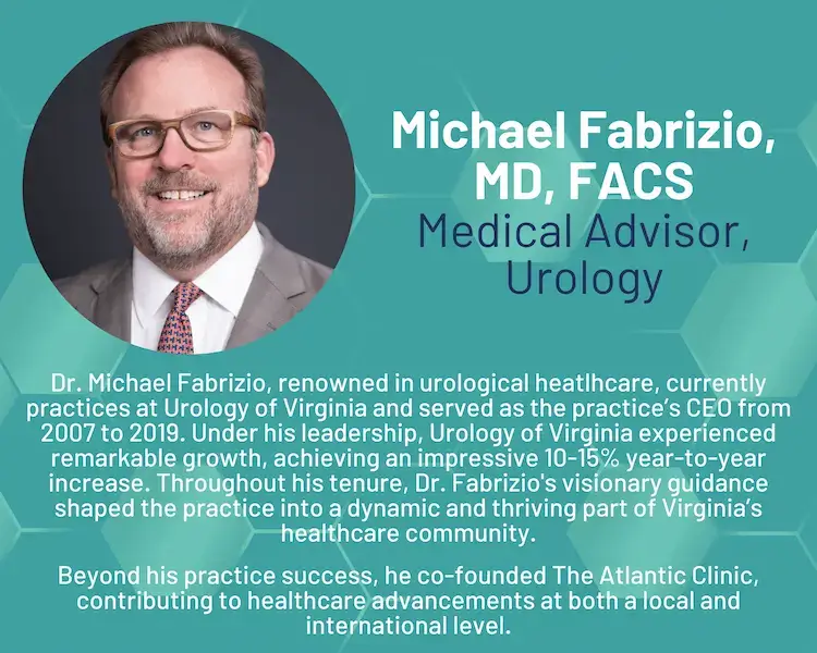 Dr. Michael Fabrizo MD, Facs Medical Avisor, Urology